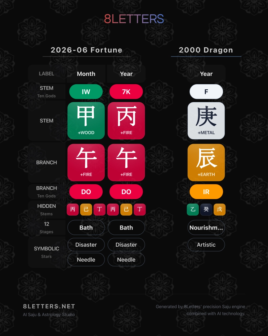 2000 Dragon Zodiac: June 2026 Horoscope – Embrace Change